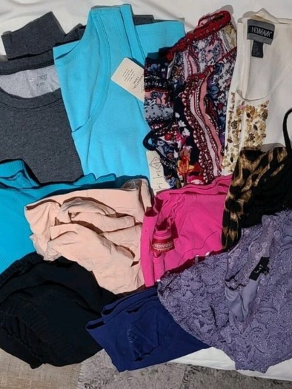 Bundle of 13 women tops resellers box XS-LARGE J.JILL,LANDS END, L.L. BEAN